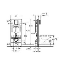 Инсталляция Grohe Rapid SL 38528001
