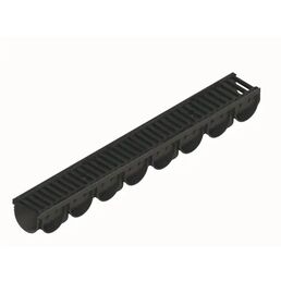 Лоток Standartpark Spark 3 пластиковый 1000x125x100 мм с чугунной решеткой класса С250
