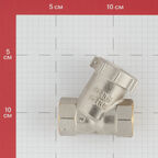 Фильтр косой Valtec с заглушкой 3/4 ВР(г) х 3/4 ВР(г) (VT.193.N.05)