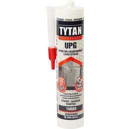 Герметик силиконовый Tytan UPG Turbo санитарный уксусный прозрачный 280 мл