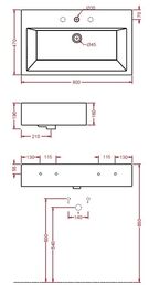 Раковина подвесная Artceram Box TFL026 01 00 bi*1
белый