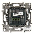 Диммер нажимной универсальный LED - Legrand Etika - 400Вт без нейтрали - алюминий