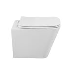 Унитаз подвесной BelBagno Ardente-R BB520CH-TOR/BB3103/3106SC безободковый, с сиденьем микролифт, белый