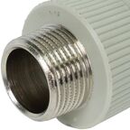 Муфта комбинированная FV-Plast 1"x32 мм НР полипропилен 215032