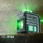 Уровень лазерный Ada Cube 360 Green Professional Edition (А00535) со штативом