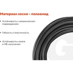 Армированная леска для триммеров Gigant