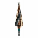 KRAFTOOL COBALT 4-32мм, 15 ступеней, азотирование, винтовая спираль, сверло ступенчатое(29691-4-32-15)