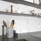 Глазурованный керамогранит Artens Dina 42x42x0.8 см 1.587 м² сатинированный цвет белый