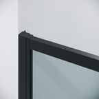 Душевой уголок Grossman Cosmo 110x90 120.K33.02.1190.21.00 без поддона, стекло прозрачное, профиль черный матовый