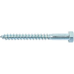 Шестигранный оцинкованный шуруп STARFIX 6x60 мм, DIN571, 100 шт. SMC2-59731-100