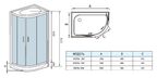 Душевая кабина WeltWasser WW500 Werra 1202 L