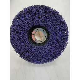 Зачистной круг по краске коралловый для УШМ 125x22.23мм (набор из 5 дисков)