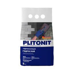 Тонкослойная жесткая гидроизоляция PLITONIT ГидроСлой 18314