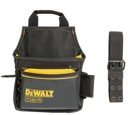 Профессиональная сумка DEWALT для инструмента с поясом и скобой для молотка, DWST40101