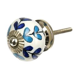 Керамическая ручка для мебели BlumenHaus Люпин 66023