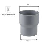 Переход на чугун Мультимирпласт 110/123