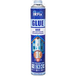 Профессиональный монтажный клей-пена для пенополистирола IRFIX GLUE 10016