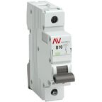 Автоматический выключатель EKF Averes AV-6 1P B10 А 6 кА mcb6-1-10B-av