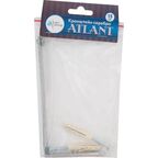 Кронштейн для шин «Atlant» 15 см металл цвет серебро