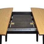 Стол кухонный Экомебель Фрам раскладной 90x75x90 см круг дерево цвет натуральный венге