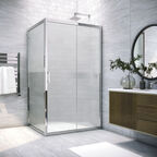 Душевой уголок Vegas-Glass ZP+ZPV TUR+NOVO 100x90 ZP+ZPV TUR NOVO 100*90 08 Moru профиль глянцевый хром, стекло Moru