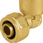 Угол комбинированный 90° Aquabeam 1/2"x16 мм ВР латунь ABO.352.Y.001604