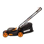 Газонокосилка аккумуляторная Worx WP771E 40 В 40 см 2x4 Ач АКБ и ЗУ входит в комплект