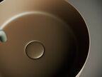 Раковина накладная Ceramica Nova Element CN6022MDB темно-коричневая матовая