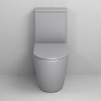 Унитаз напольный с бачком Grossman Color GR-4480GLMS светло-серый матовый, с крышкой микролифт