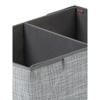 Ящик с отделениями Casy Home For Professionals 50x32x18см, серебряный