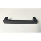 Душевая кабина Frank F410 Black 110x110 без крыши, стекло прозрачное, профиль черный