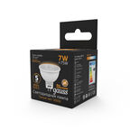 Светодиодная лампа Gauss LED MR16 GU5.3 7W 2700K 1/10/100