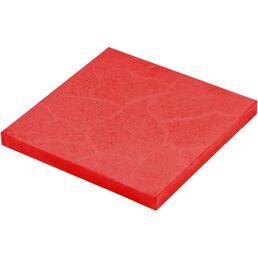 Плитка тротуарная "Тучка" 300x300x30 мм цвет красный