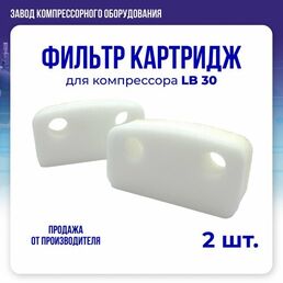 Фильтр (картридж) для воздушного компрессора LB30 (комплект 2 шт.)