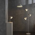 Подвесной светильник Inspire Milky E27x1 ø 38 см металл, цвет кремовый