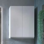 Шкаф для стиральной машины Терни KONSENSA 60x80 см навесной цвет белый