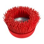 Щетка для УШМ VertexTools нейлоновая 65мм