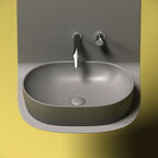 Раковина накладная Ceramica Nova Element 60 см CN6047MH антрацит матовая