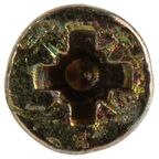 Саморезы универсальные потайные острые оцинкованные 2.5x16 30 шт.