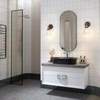 Плитка настенная Artens Roissy 9.9x20 см 0.792 м² глянцевая цвет белый