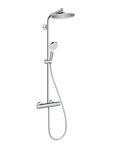 Душевая стойка Hansgrohe Crometta S 240 27268000 с термостатом, без излива, хром
