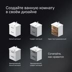Комплект фасадов для тумбы AM.PM Force M9FFFF0802WM 33x76.5 см влагостойкая ЛДСП цвет белый 2 шт