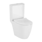 Унитаз напольный с бачком Vitra 9830B003-7204 65 см белый, с крышкой микролифт