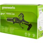 Пила аккумуляторная Greenworks 2008207, 24 В Li-Ion, без АКБ и ЗУ