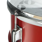 Часы настенные IsTime Drum красные 27,5х16,7х27,5 см