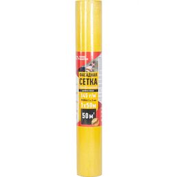 Сетка стеклотканевая фасадная 5x5 Wand Master 145 г/м² 1x50 м