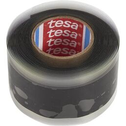Силиконовая лента Tesa, 19 мм 2.5 м, цвет чёрный