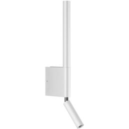 Настенный светильник с выключателем Novotech Fermo 359435 белый LED 5W+3W 220V 3000K
