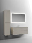 Тумба с раковиной Sancos Snob T SNT120CE 120 см подвесная, Beige Soft