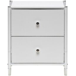 Комод Leset Хайди 2 ящика (Сталь/Экокожа) Leset арт.2500000224300